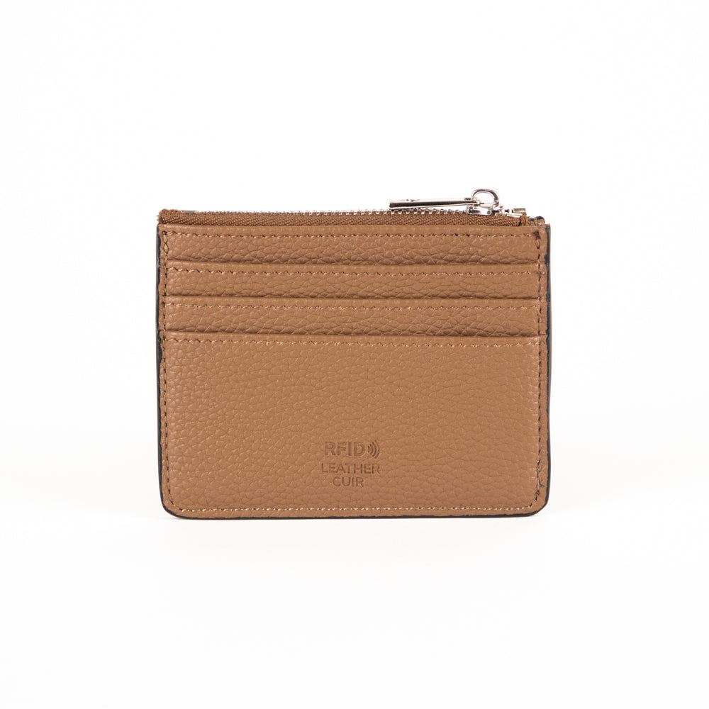 Premium Zip Credit Card Holder | Leather
